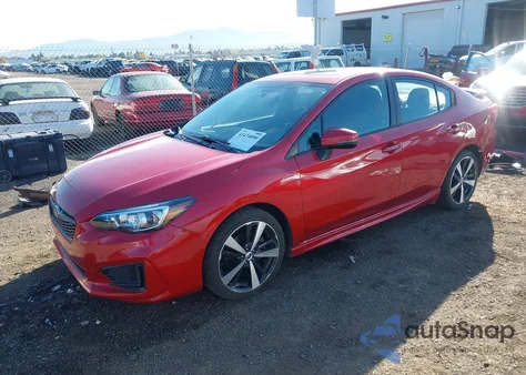 2018 Subaru Impreza 2.0I Sport из США, поврежденный, VIN 4S3GKAM67J3612483